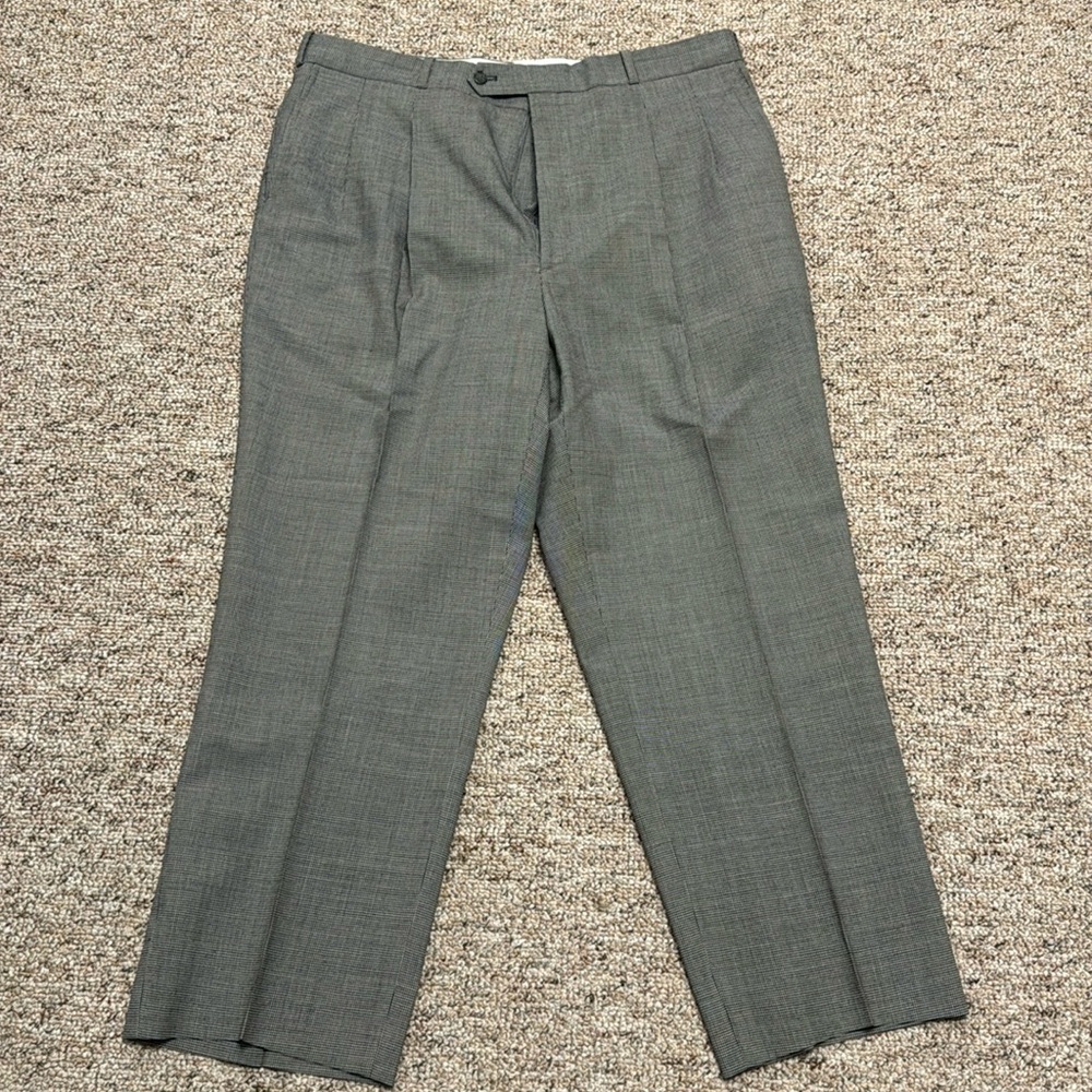 Todays Man 100% wool houndstooth pants